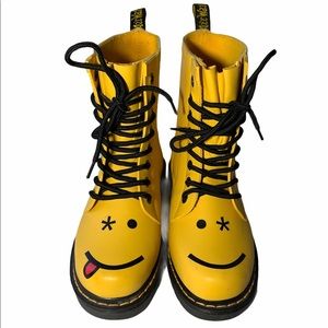 Doc Martens Smiley Face Boot